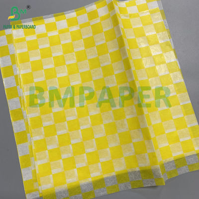 40 g 50 g Papier powlekany woskiem z jednej strony Papier opakowaniowy klasy spożywczej Biały Czarny Kraft Kolor kawy