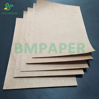 90gm 120gm Wysoka odporność na pęknięcia zwykły brązowy papier z workami Kraft
