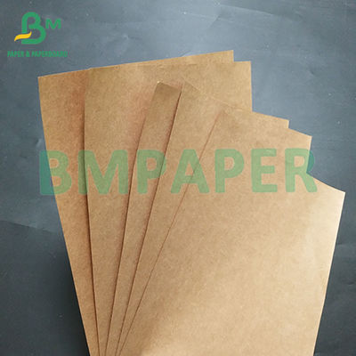 90gm 120gm Wysoka odporność na pęknięcia zwykły brązowy papier z workami Kraft