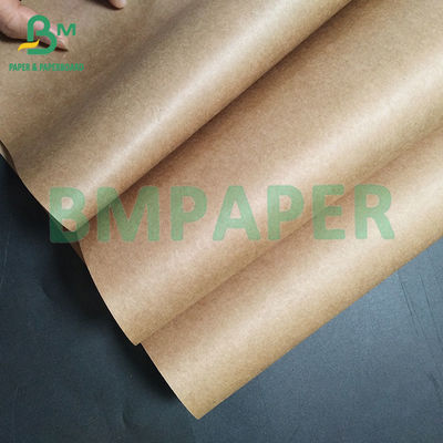 90gm 120gm Wysoka odporność na pęknięcia zwykły brązowy papier z workami Kraft