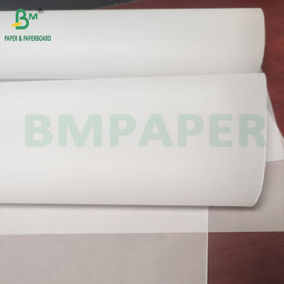 Biały, przezroczysty papier 83 gramów, papieru śledzącego, rolka 18 cali x 50 jardów