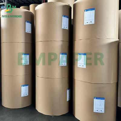 35gm 40gm Maszyna Szklany Brązowy Papier Kraft MGBK Powrót Papier Kraft Jednostronny Błyskotliwy
