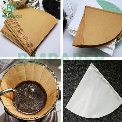 50 gm naturalny brązowy i biały papier do filtrowania kawy szerokość 500 mm - 1500 mm