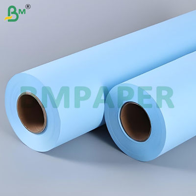 80 GSM CAD Double Size Blue Bond Paper Roll dla rysunków inżynierskich