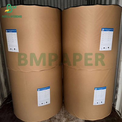 Karton Kraft 320g + 20g PE naturalny brązowy papier na kubki 32&quot; rolki 3&quot; Rdzeń 32 1 Meter średnica zewnętrzna
