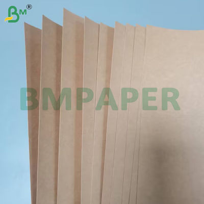 360 gm PE powlekany brązowy kubek papieru tabliczki papieru z drewna