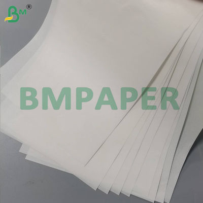 45 gm Biały papier tłuszczoodporny Papier opakowaniowy woskowany 80 * 110 cm