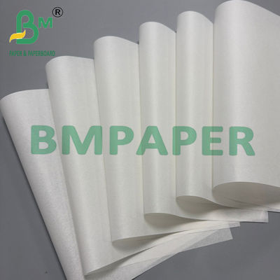 38 gm Biały papier tłuszczoodporny Żywność Wysoka odporność na temperaturę 80 * 110cm