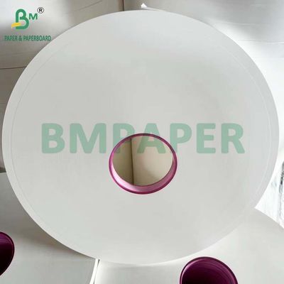 34 mm x 6000 m Biały rolka papieru MG 25 g 26 g do pakowania plastikowych słomek