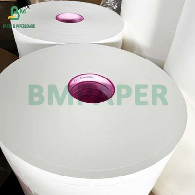 34 mm x 6000 m Biały rolka papieru MG 25 g 26 g do pakowania plastikowych słomek