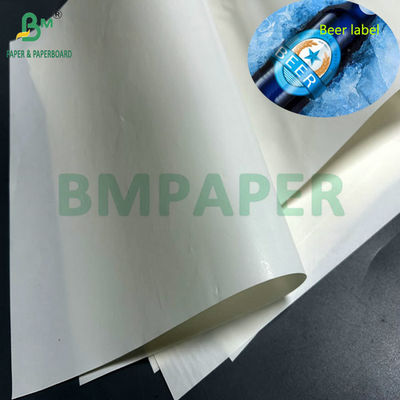 68gm 70gm 1100mm Szerokość Wysoka wytrzymałość na mokro Papier C1S do etykiet na butelki piwa