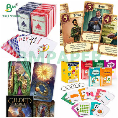 Czarny rdzeń C2S Papier z kartami 280g 290g 300g do drukowania kart tarot