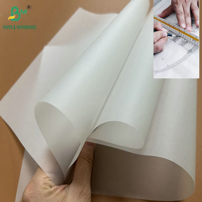 83 gram 93 gram 70 x 100 cm Przejrzysty papier roślinny do projektowania inżynieryjnego