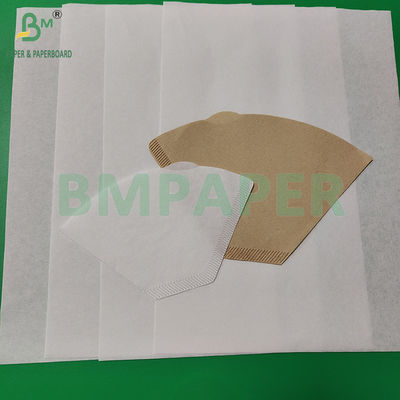 50 gm 328 mm Biały i brązowy papier z resztkami filtra kawy