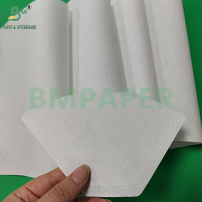 50 gm 328 mm Biały i brązowy papier z resztkami filtra kawy