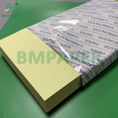 75 gr 78 gr Papier bezwęglowy CF Żółty CFB Błękitne litery Rozmiar 216x279mm Obraz Czarny