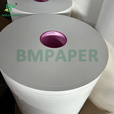 28 gm Biały papier opakowaniowy ze słomy 22 mm 25 mm 28 mm 33 mm 35 mm 50 mm X 7000 m