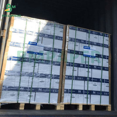 Biały CB Żółty CF 75grs 78grs Blank Carbonless NCR Paper 8,5&quot; X 14&quot; Czarny obraz