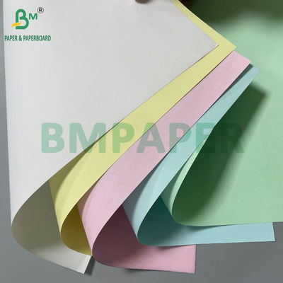 75gr Drukowanie cyfrowe Papier bezwęglowy CB Biały CFB Żółty CF Różowa 9 x 11