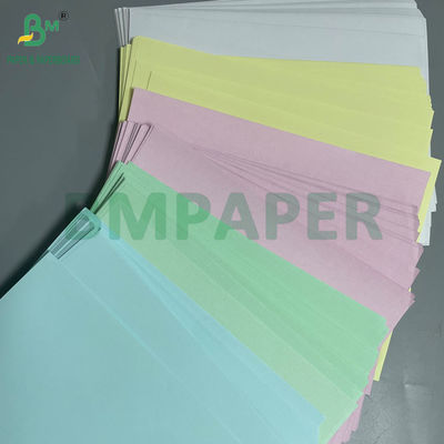 75gr Drukowanie cyfrowe Papier bezwęglowy CB Biały CFB Żółty CF Różowa 9 x 11