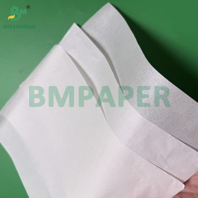 40 g Biały papier tłuszczoodporny do pakowania chleba 350 - 600 mm