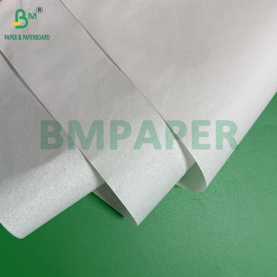 40 g Biały papier tłuszczoodporny do pakowania chleba 350 - 600 mm
