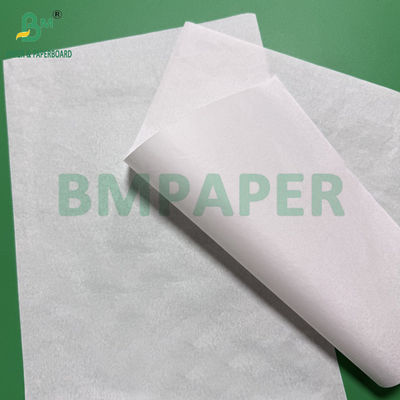 40 g Biały papier tłuszczoodporny do pakowania chleba 350 - 600 mm