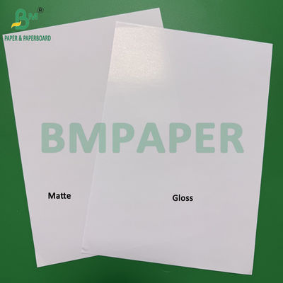 100gm - 300gm Cyfrowa drukowanie laserowe powlekany papier błyszczący i maty Finish Ream Pack