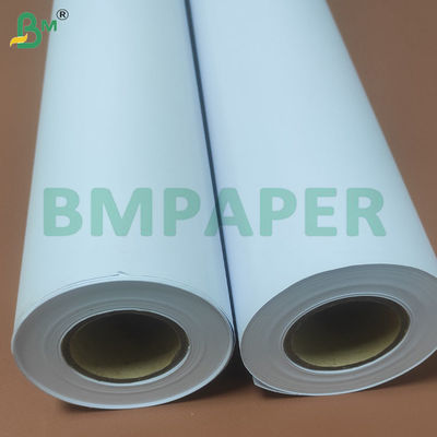Wyższa sztywność 2/3 Inch Core Size White CAD Plotter Printing Paper Rolls