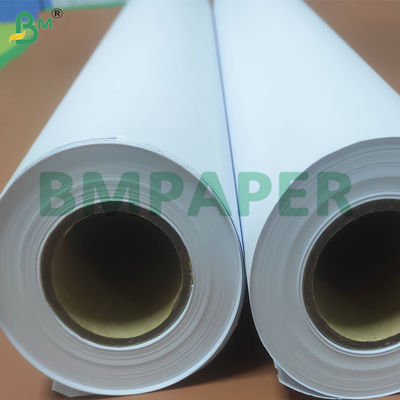 Wyższa sztywność 2/3 Inch Core Size White CAD Plotter Printing Paper Rolls