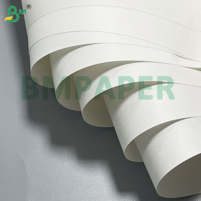 Biały 50gm 60gm Wielkiej wytrzymałości worek Papier Kraft do opakowań spożywczych