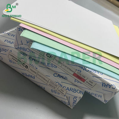 60gr 75gr 78gr Cyfrowy papier bez węgla Blank NCR Copy Paper Czarny obraz