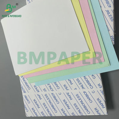 60gr 75gr 78gr Cyfrowy papier bez węgla Blank NCR Copy Paper Czarny obraz