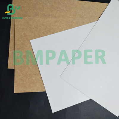 300 gm 325 gm CKB Biały Papier Krfat Powierzchniowo powlekany Jogurt Papier opakowaniowy