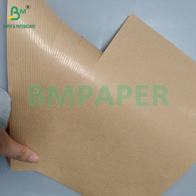 50 gm 60 gm Jednostronny, błyszczący, brązowy, z paskami papier kraft do pakowania żywności