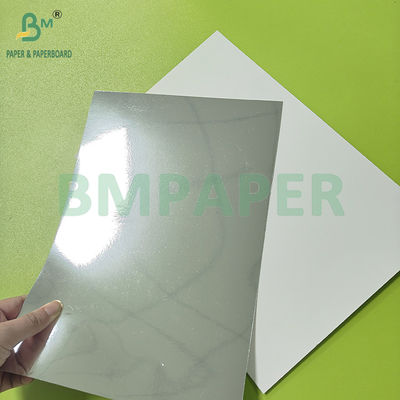 400 gm 425 gm Srebrne lustro Karton Szybki Papier Metaliczny Do Opakowania