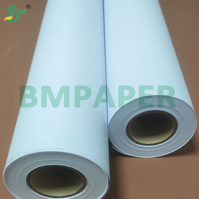 2 cala Rdzeń Rozmiar 80 gm Białe CAD Plotter Paper Rolls do druku