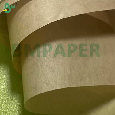 40gm 50gm Drukowalny zestaw 7 Brązowy papier tłuszczoodporny dla żywności W przypadku opakowań hamburgerów