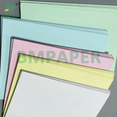 Drukowanie offsetowe 52gm 55gm 58gm 60gm Niebieski obraz NCR Kopia papier w rolce