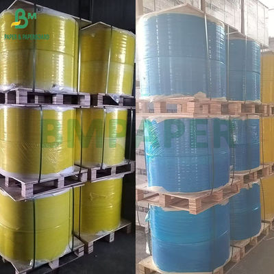 Odporny na błysk 55gm 58gm 60gm Niebieski obraz Papier do autokopii bezwęglowy