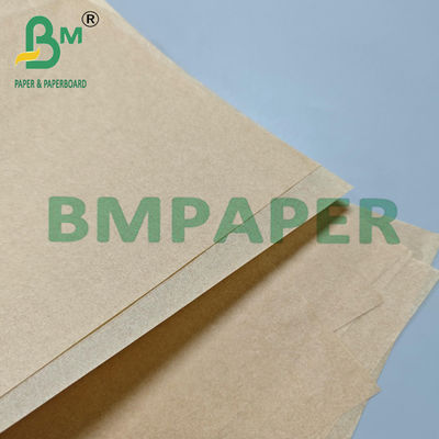 30 gm 35 gm Kompostowalny niebielony papier hamburgerowy do pakowania żywności olejowej