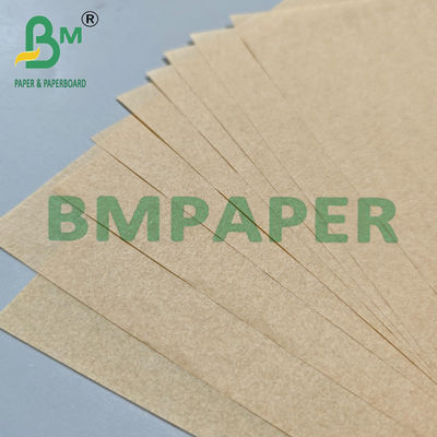 30 gm 35 gm Kompostowalny niebielony papier hamburgerowy do pakowania żywności olejowej