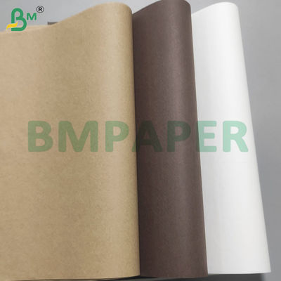 40gm Kit 3 Białe, tłuszczoodporne arkusze papieru do pakowania hamburgerów