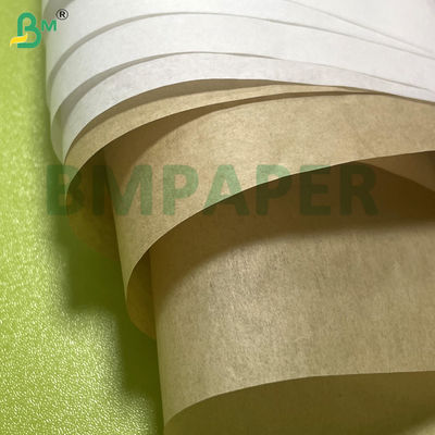 50 gm 60 gm Papier odporny na ciepło, tłuszcz, opakowania tłuszczowych produktów spożywczych, brązowy i biały Kit3 Kit5 Kit7 odporny na wilgoć, nadający się do recyklingu