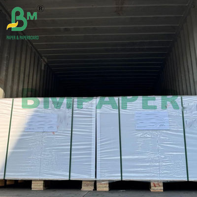 80gm Wysoka bieliwość Półbłyskotliwa bateria Tag papier surowiec 72 x 102