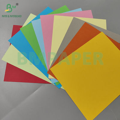 80gm 120gm Kolorowy Papier bez powłoki drewna do sztuki Origami i notatki