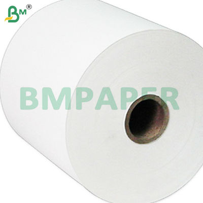 55 gm Czarny papier termofotowy w rolkach do kasy