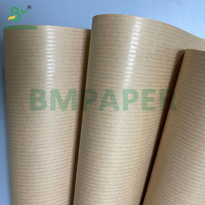 40GSM 50GSM 60GSM Wlewy z papieru kraftowego o odcinkach, paskami, brązowym kolorze 750MM 1000MM