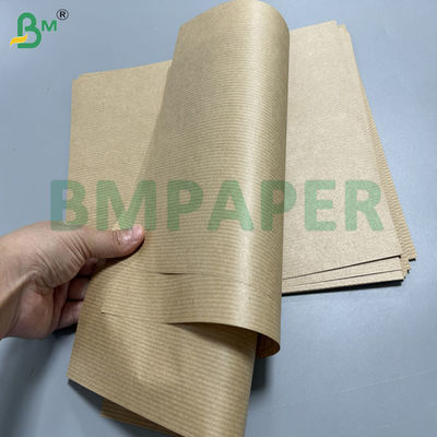 50 gm 60 gm 80 x 1100 mm Papier Kraft Stripped Food Grade Do worków do pakowania żywności