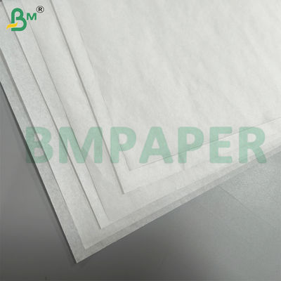 Biały papier przekładkowy ze stali 40gsm, mocny papier bibułkowy o wysokiej wytrzymałości powierzchniowej